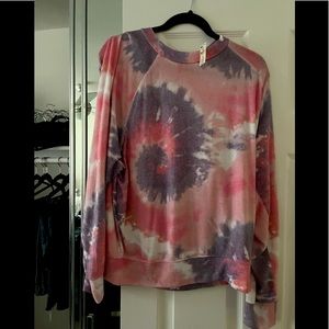 Pink by Victoria’s Secret Comfy Tye Died Top